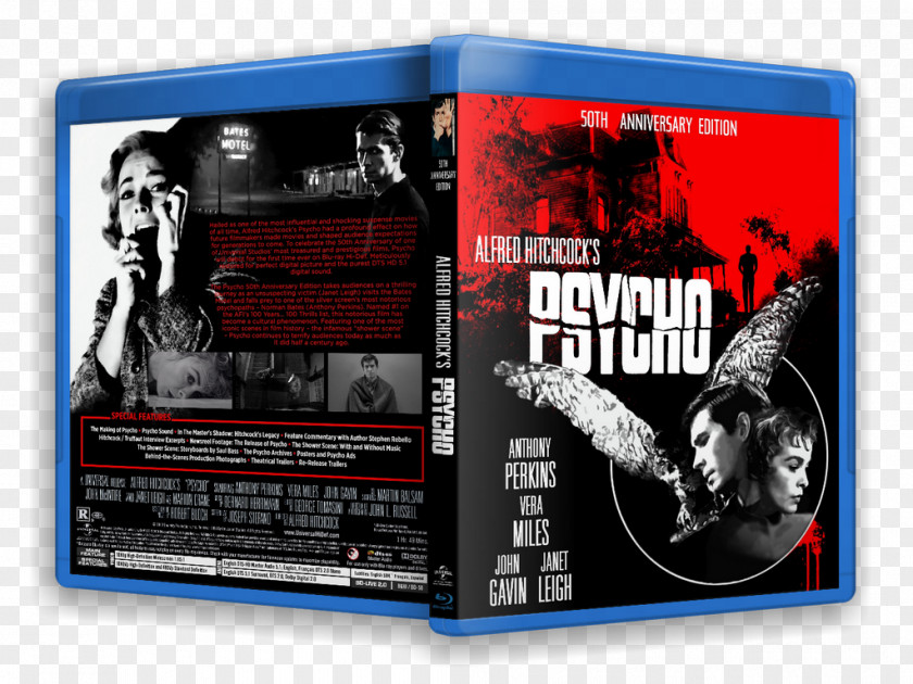 Horror Film Psycho Brand DVD STXE6FIN GR EUR PNG