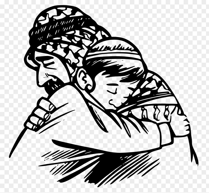 People In The Middle East Free Hugs Campaign Father Clip Art PNG