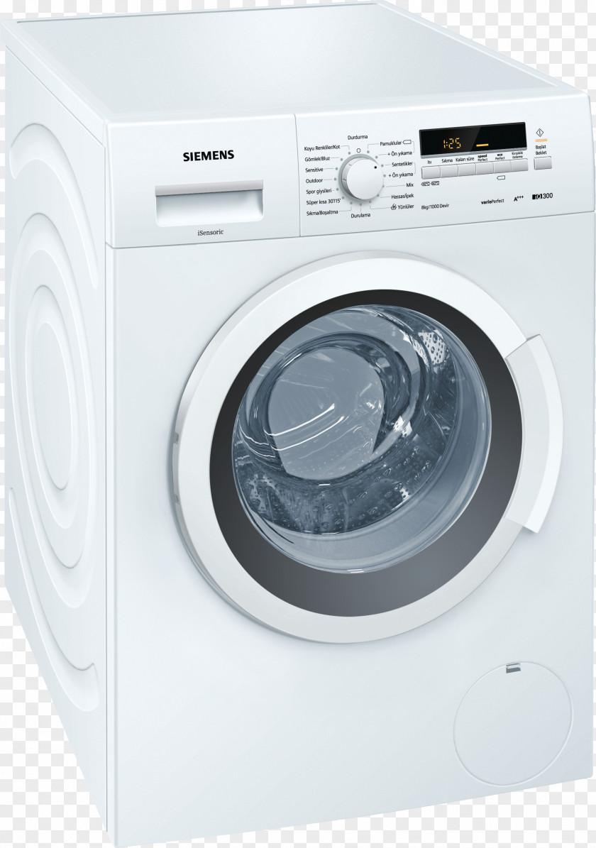 Washing Machines Siemens Laundry Home Appliance PNG
