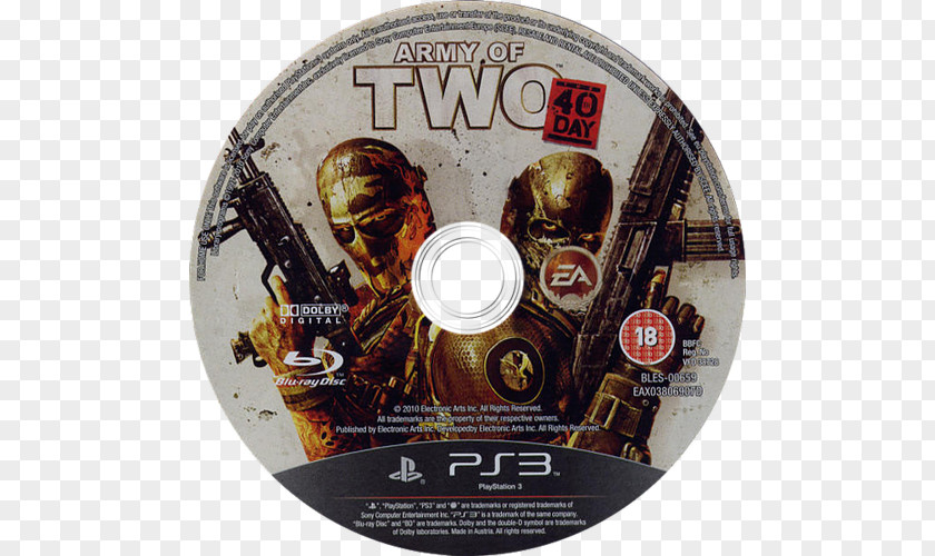 40th Army Of Two: The Day PlayStation 3 Medal Honor: Airborne PNG