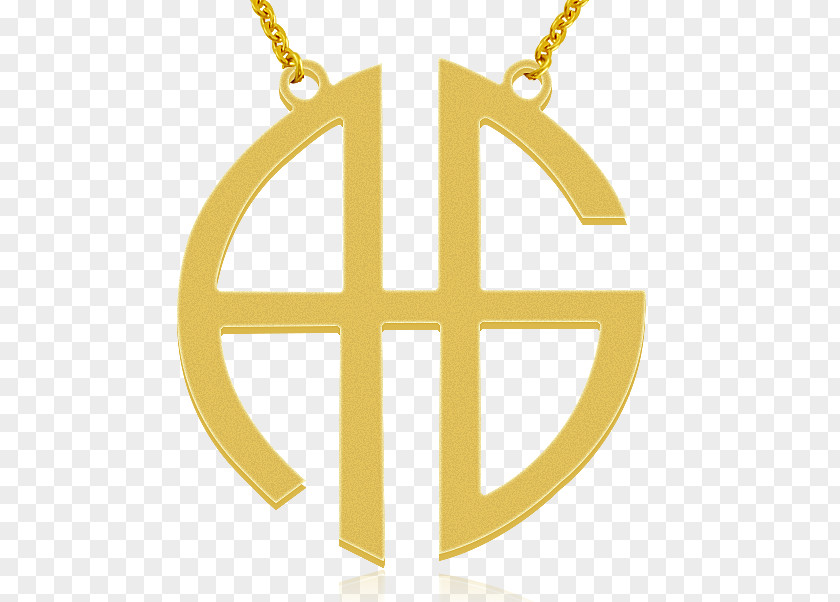 High-end Men's Clothing Accessories Borders Initial Letter Necklace Charms & Pendants Monogram PNG