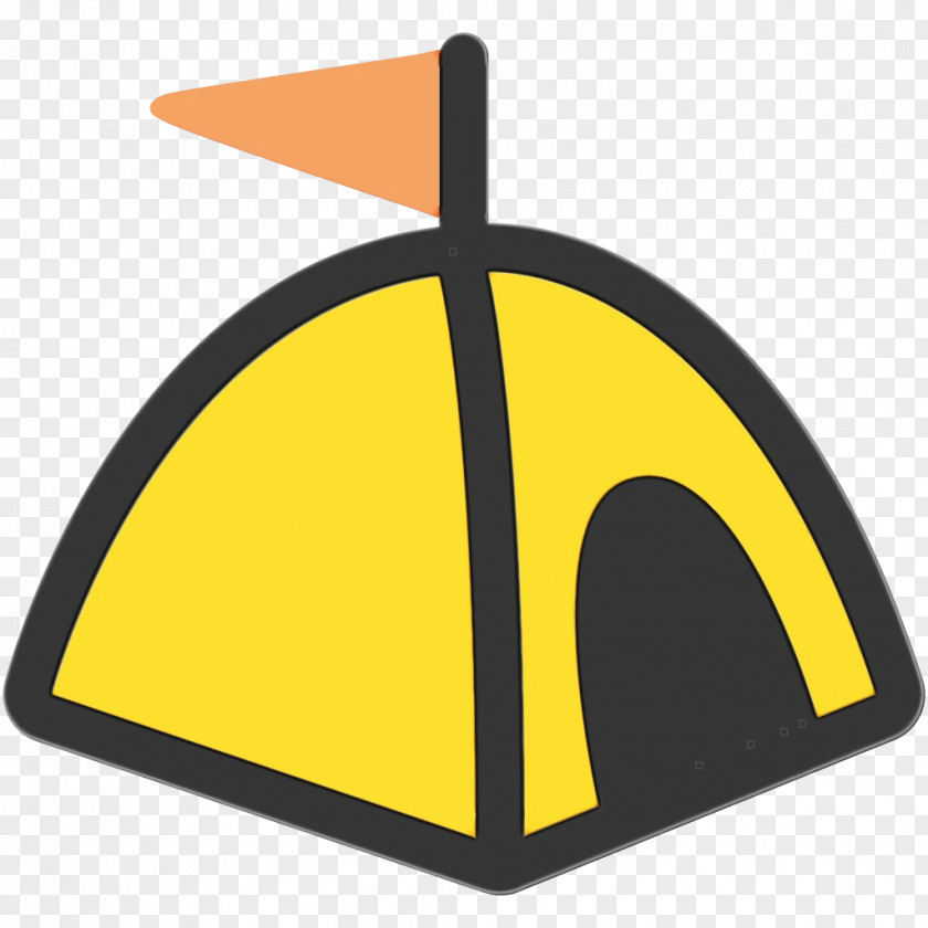 Symbol Signage Yellow Background PNG
