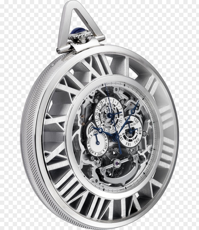 Watch Pocket Cartier Tank Complication PNG