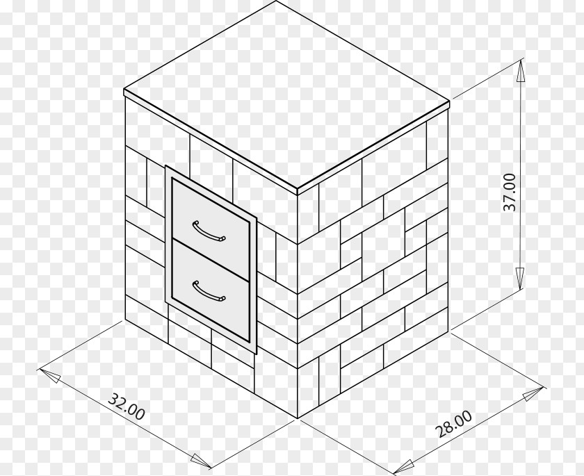 Brick Wall Architectural Engineering Kitchen Concrete Masonry Unit PNG