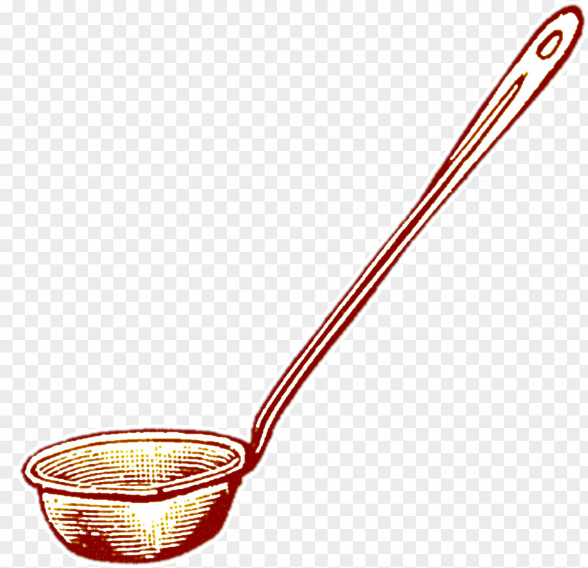 Hand-painted Iron Spoon Consommxe9 Ladle Clip Art PNG