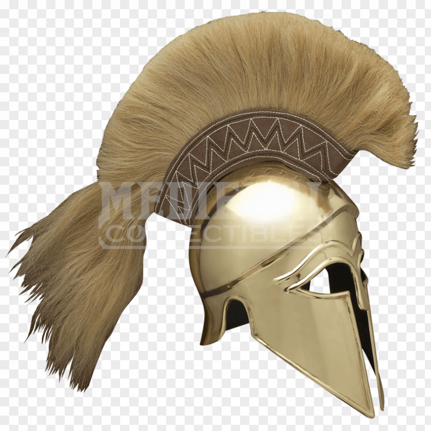 Helmet Ancient Greece Corinthian Spartan Army PNG