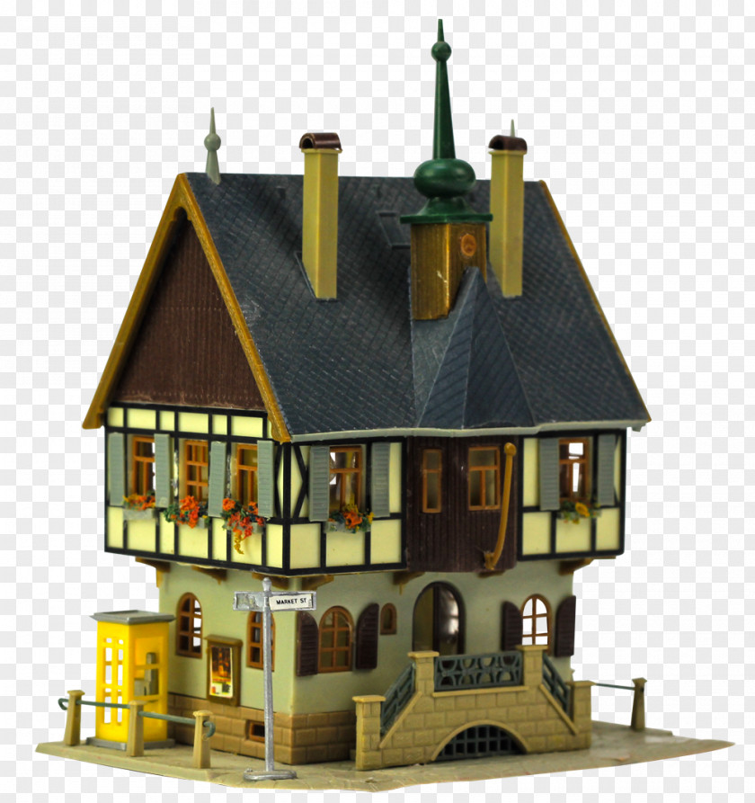 Retro Castle 3D Computer Graphics House Modeling PNG