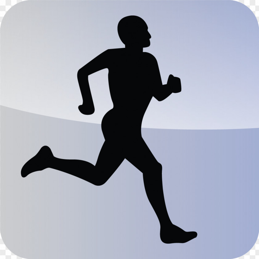 Silhouette 5K Run Clip Art PNG