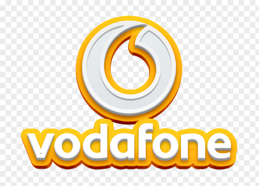 Symbol Text Vodafone Icon PNG