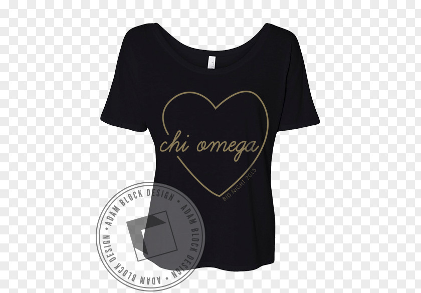 Chi Omega T-shirt Cotton Sleeve Clothing PNG