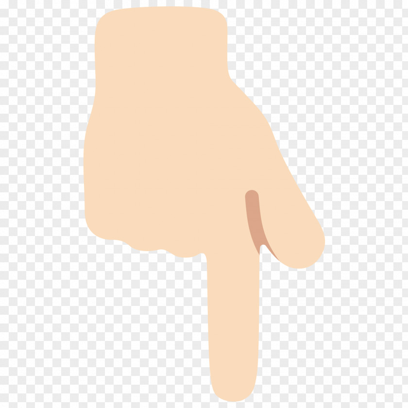 Hand Emoji Index Finger Thumb PNG