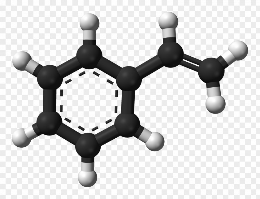 Polystyrene Molecule Chemistry Monomer PNG