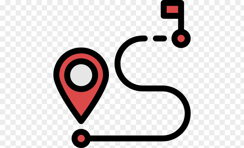 Route GPS Navigation Systems Tracking Unit Clip Art PNG