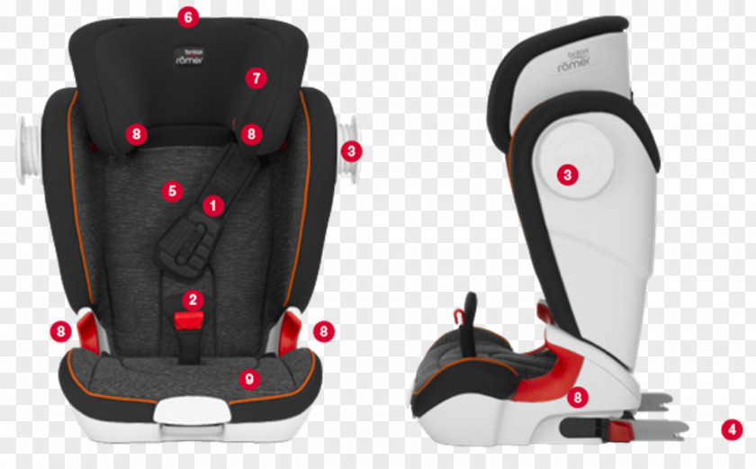 Car Baby & Toddler Seats Britax Römer KIDFIX SL SICT PNG