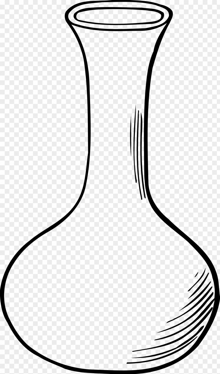 Flask Line Art Clip PNG