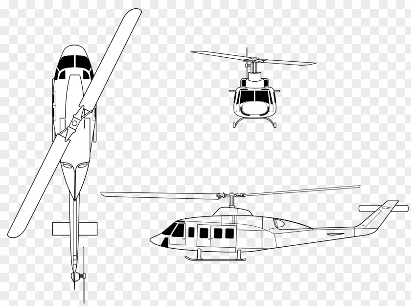 Helicopter Bell 214ST UH-1 Iroquois 204/205 PNG