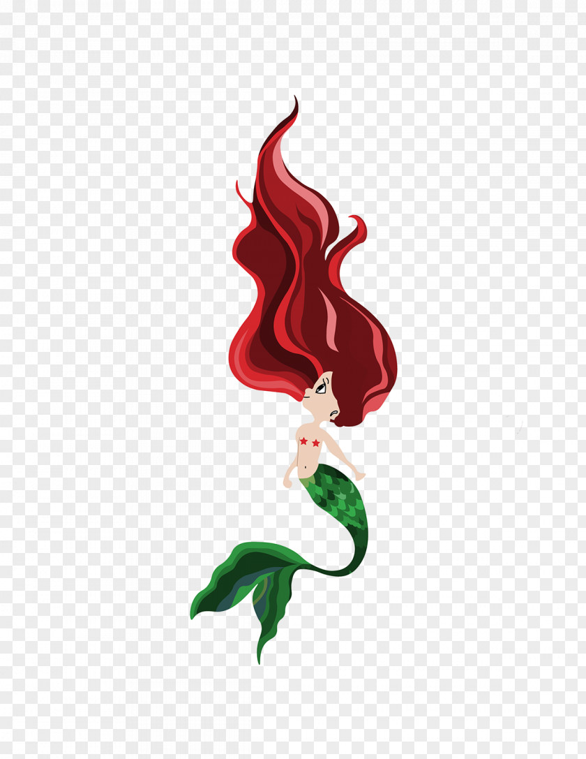 Mermaid Chili Pepper Plant PNG
