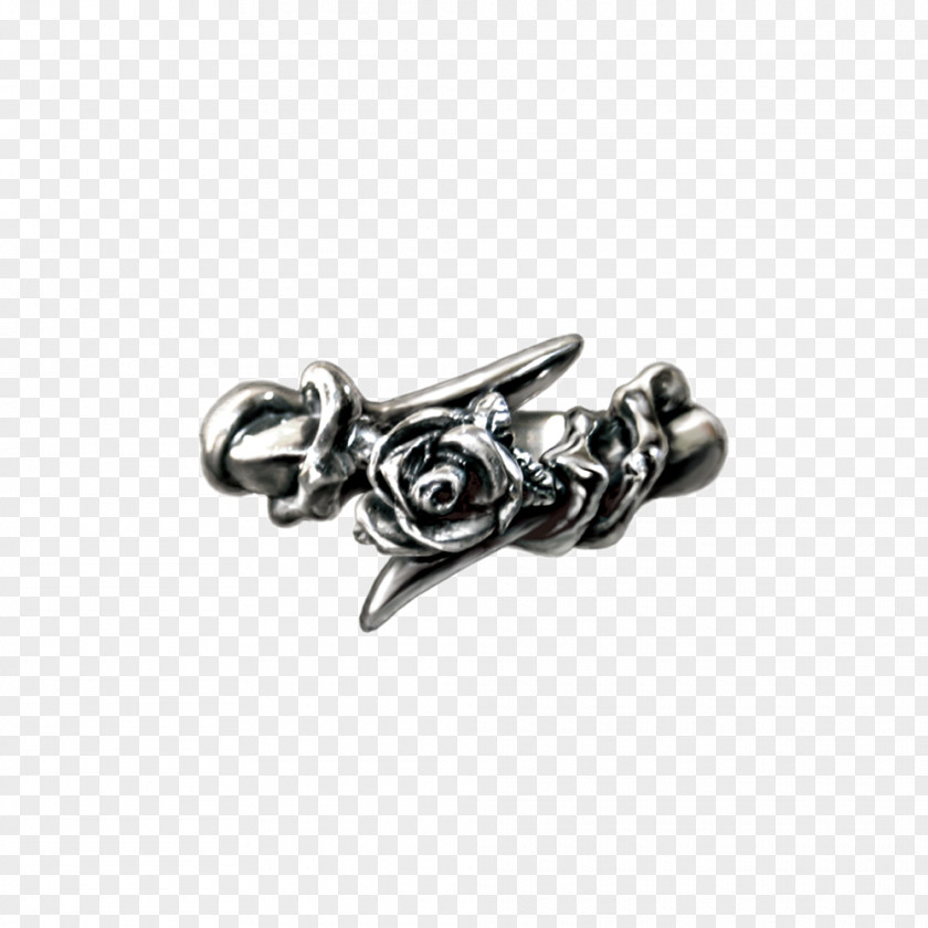 Silver Cufflink Body Jewellery PNG