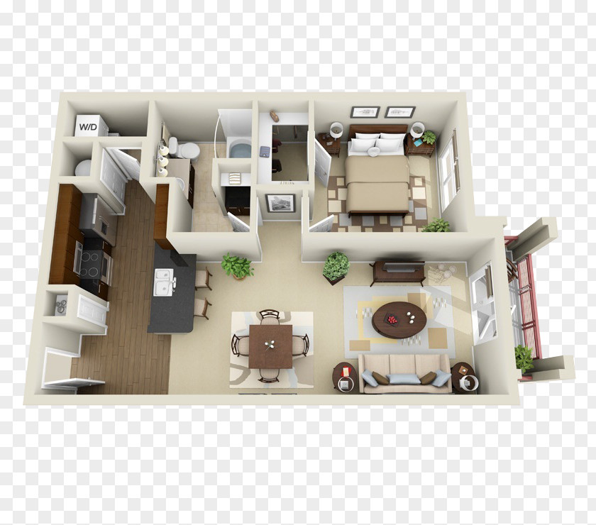 Apartment Gateway West Luxury Apartments House Floor Plan Studio PNG