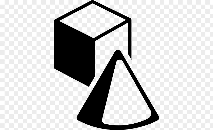 Cube Square Shape Box PNG