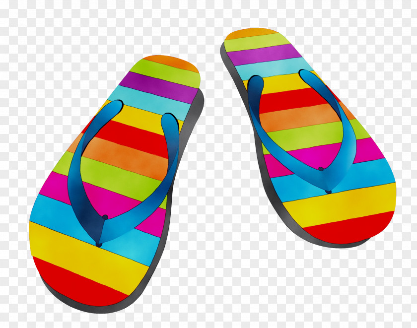 Flip-flops Slipper Shoe Yellow Product PNG