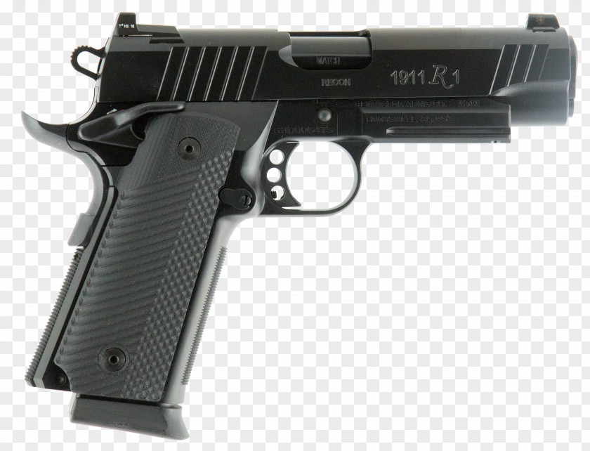 Handgun M1911 Pistol Firearm .45 ACP Magazine PNG