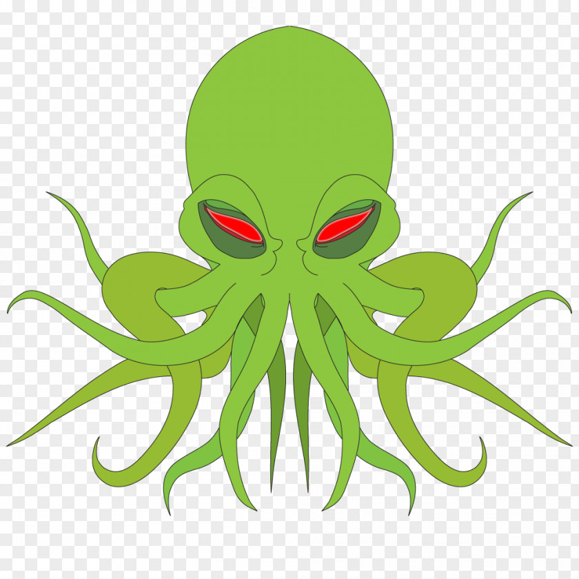 Octopus Cthulhu Raster Graphics Editor Clip Art PNG