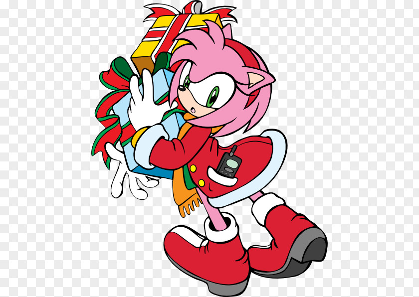 Amy Adams Rose Sonic Adventure Unleashed The Hedgehog Christmas Day PNG