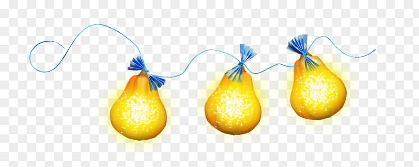Creative Bulb Plant Yellow Icon PNG