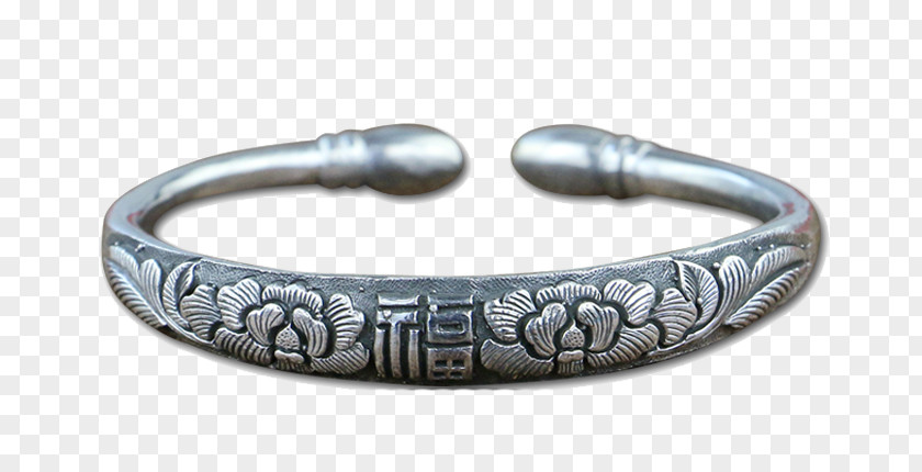 Exquisite Pattern Silver Jewelry Bracelet Bangle Jewellery PNG