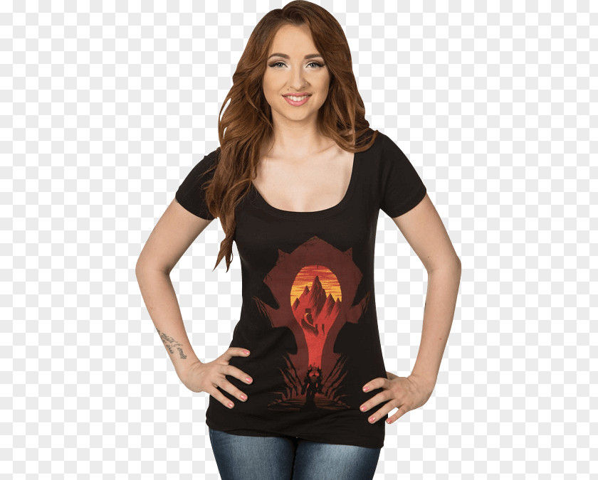T-shirt World Of Warcraft Shoulder Orda PNG