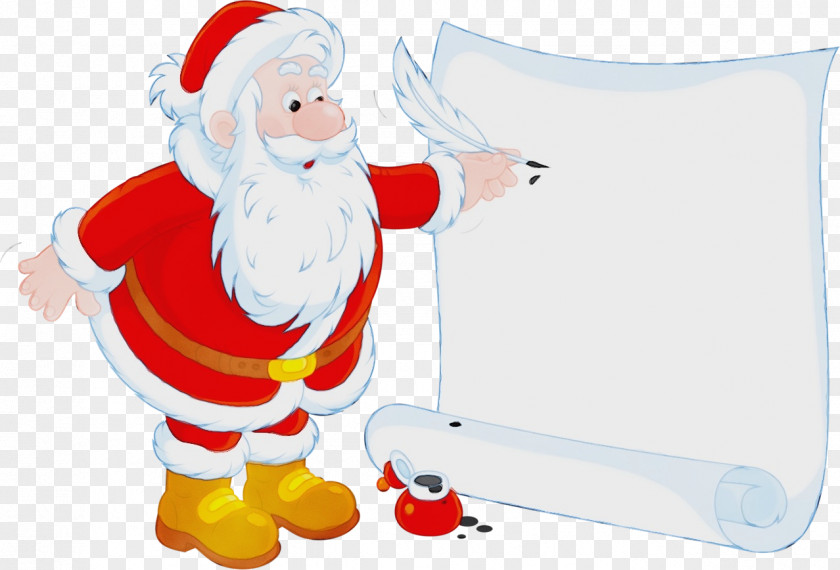 Christmas Cartoon Santa Claus PNG