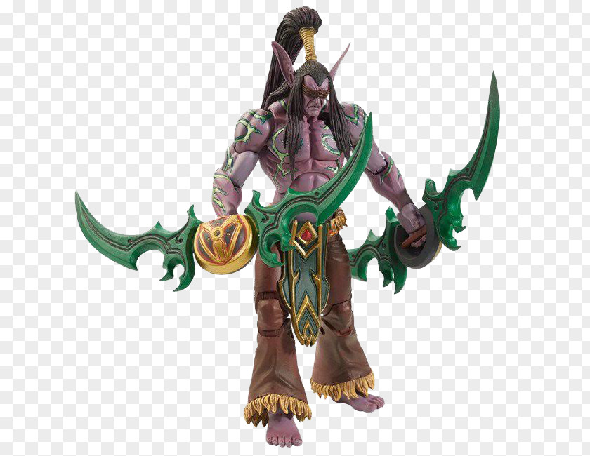 Illidan Heroes Of The Storm Action & Toy Figures National Entertainment Collectibles Association World Warcraft Arthas Menethil PNG