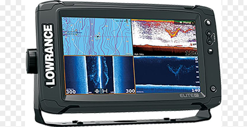 Lowrance Electronics Fish Finders Chartplotter Touchscreen Display Device PNG