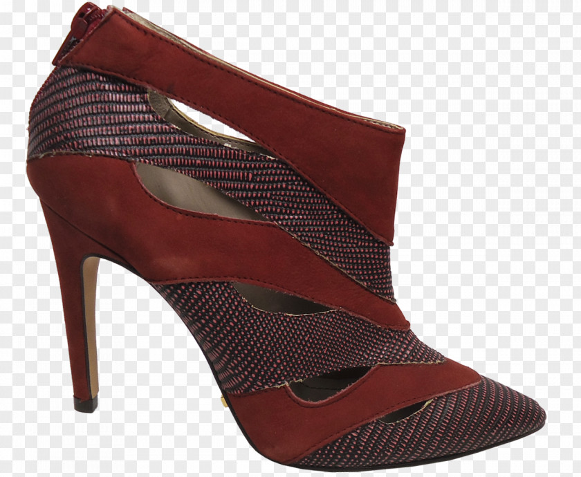 Marsala Boot High-heeled Footwear Shoe Sandal PNG