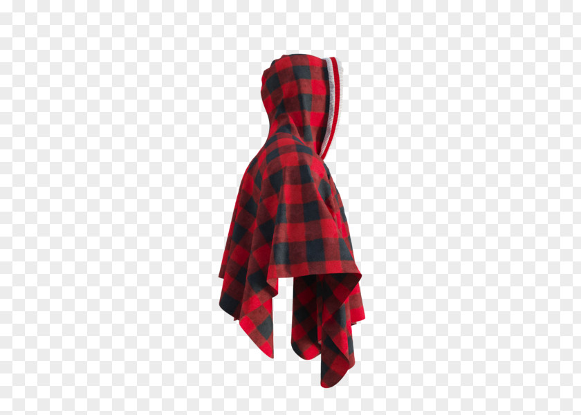 Polar Fleece Tartan Scarf Full Plaid Snap Fastener PNG