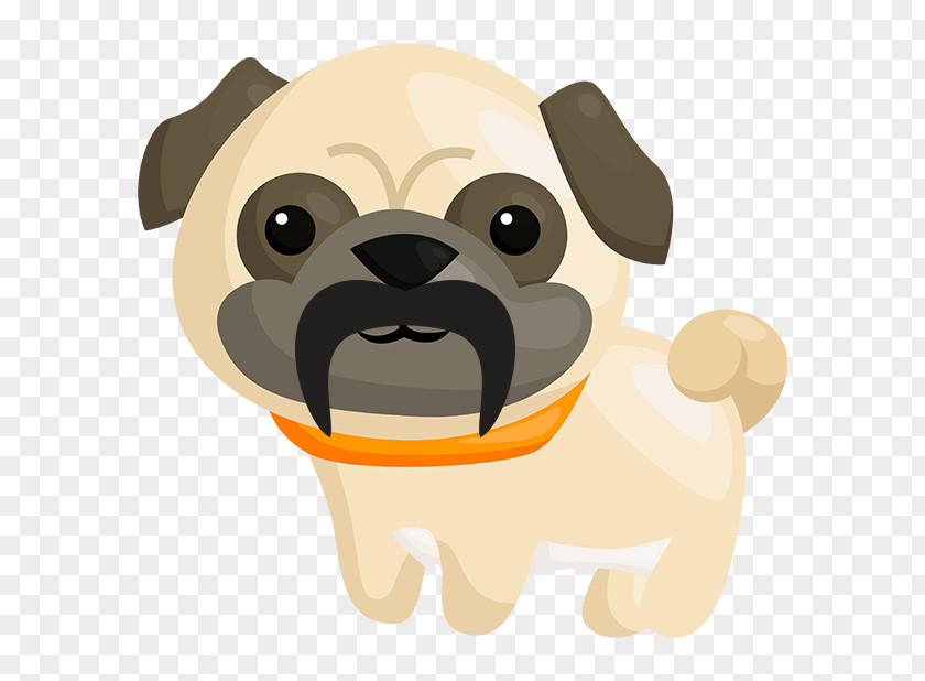 Puppy Pug Dog Breed Companion Emoji PNG