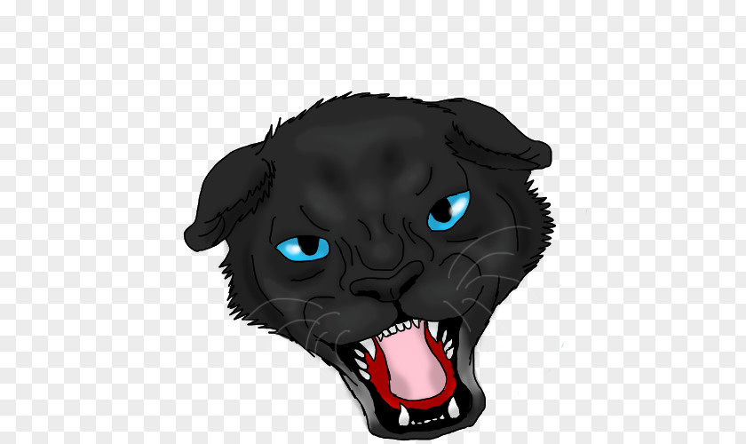 Soccer Angry Black Jaguar Dog Snout Character Fiction Panther PNG