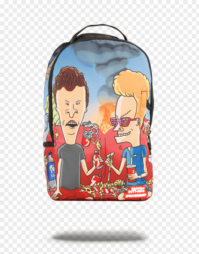 Backpack Butt-head Beavis Television Comedy Show PNG