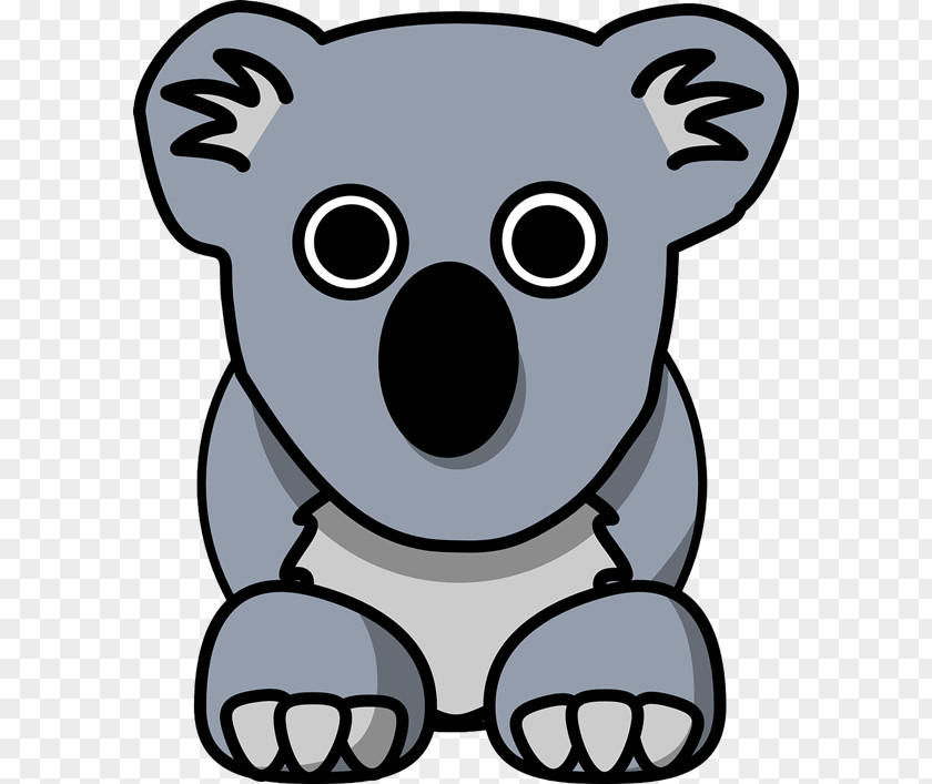 Koala Cartoon Drawing Clip Art PNG