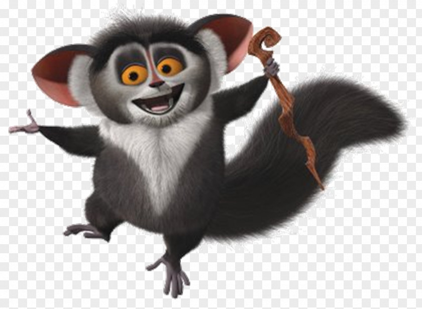 Lilo Julien Lemur Madagascar Animation Character PNG