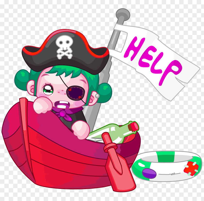 Little Pirate Ship Download Clip Art PNG