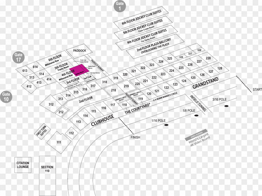 Map Churchill Downs Kentucky Oaks 2018 Derby 2019 2017 PNG