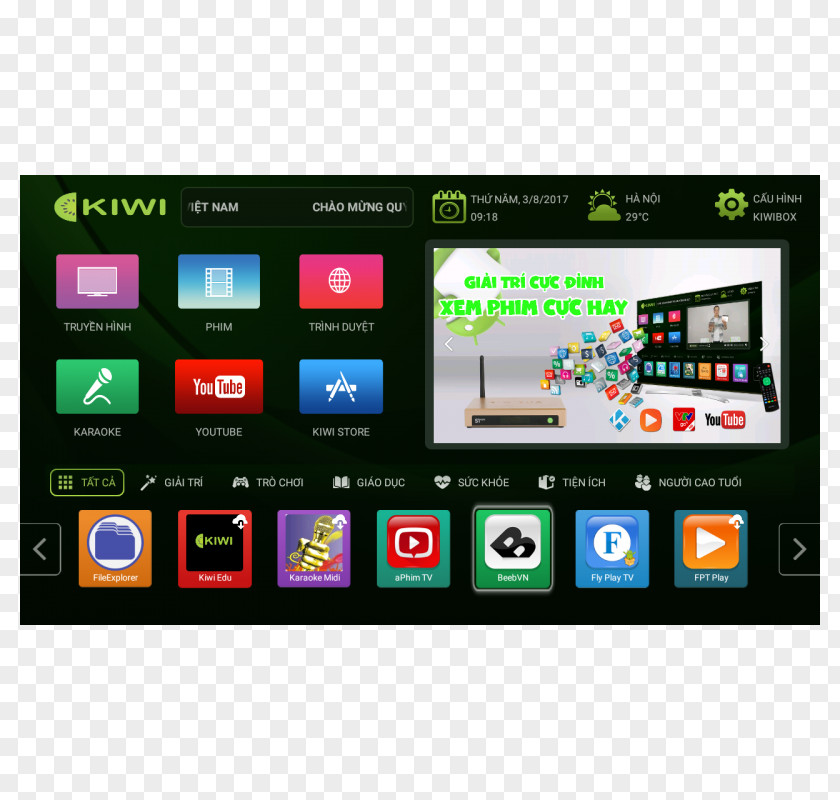 New 2018 Smart BoxAndroid Android TV Television Super Jumping Girrl PNG