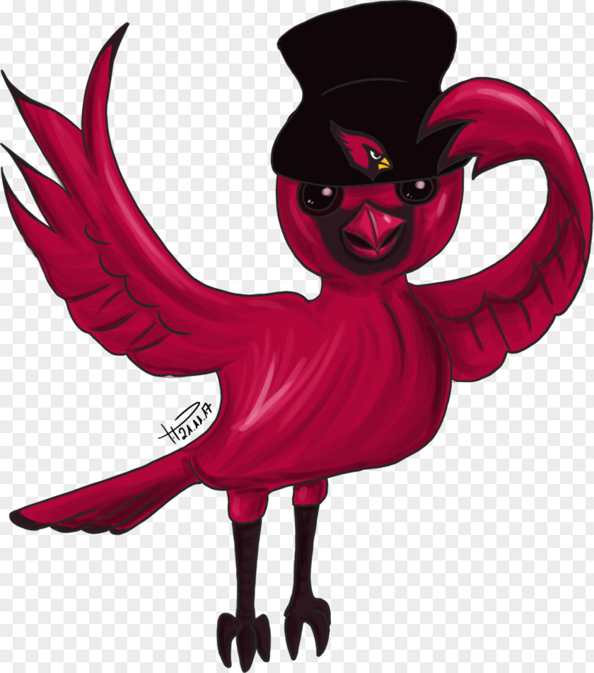Red Cardinal DeviantArt Painting Drawing PNG