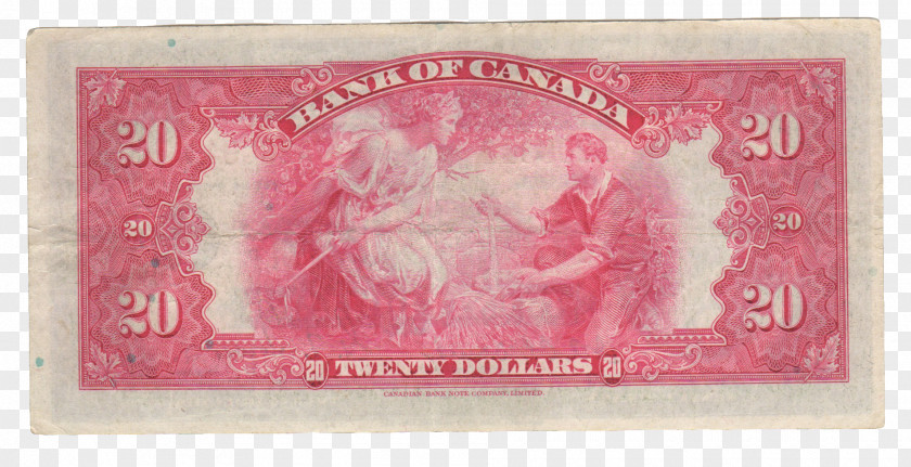 Banknote Banknotes Of The Canadian Dollar Bank Canada United States Twenty-dollar Bill PNG