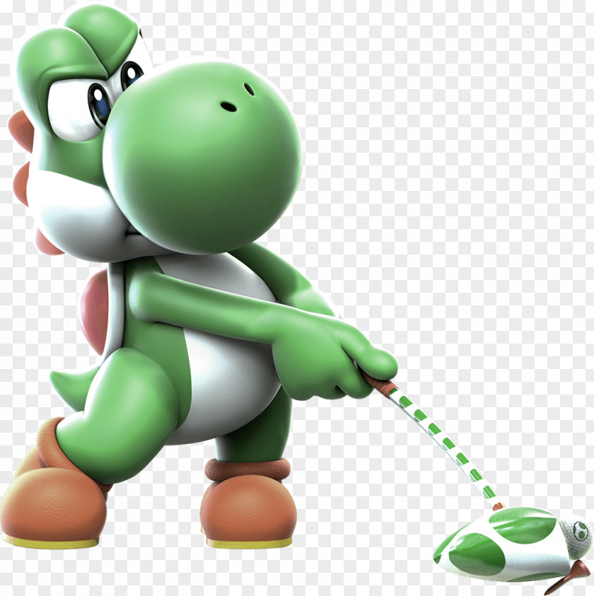 Cartoon Frog Mario Sports Superstars Party 10 & Yoshi Mix Wii U PNG