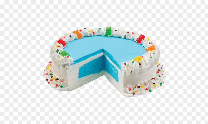 COTTON Ice Cream Cake Birthday Sheet PNG