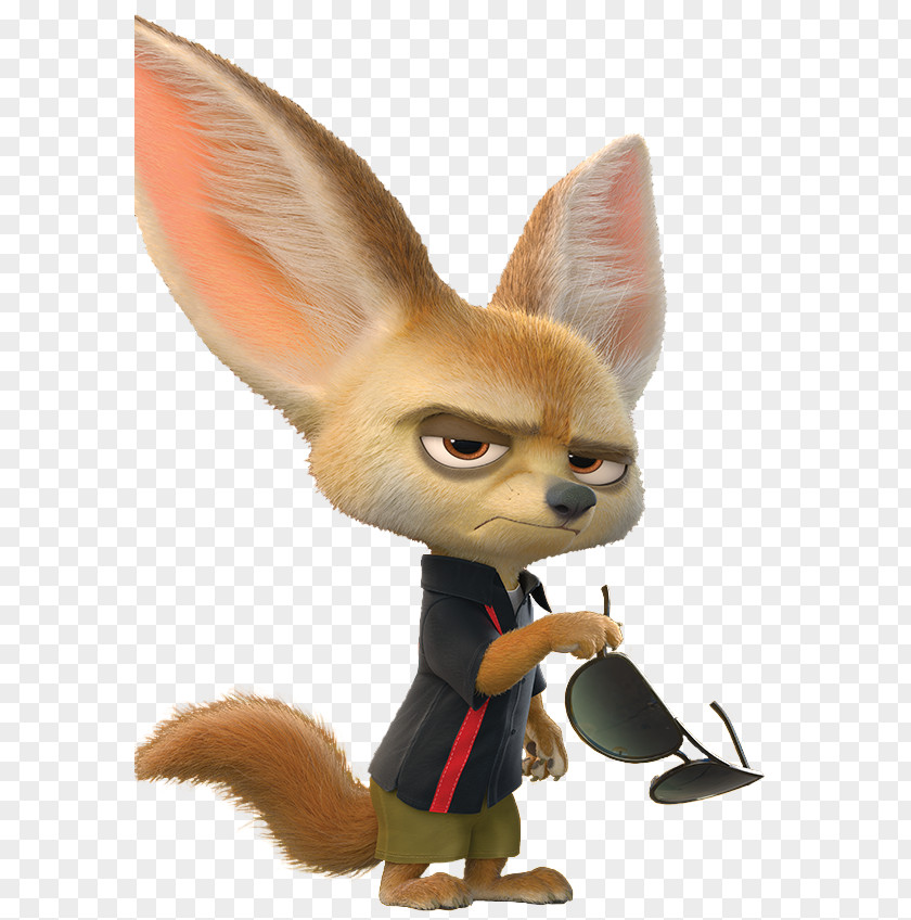 Fennec Fox Finnick Nick Wilde Officer Clawhauser Character Film PNG