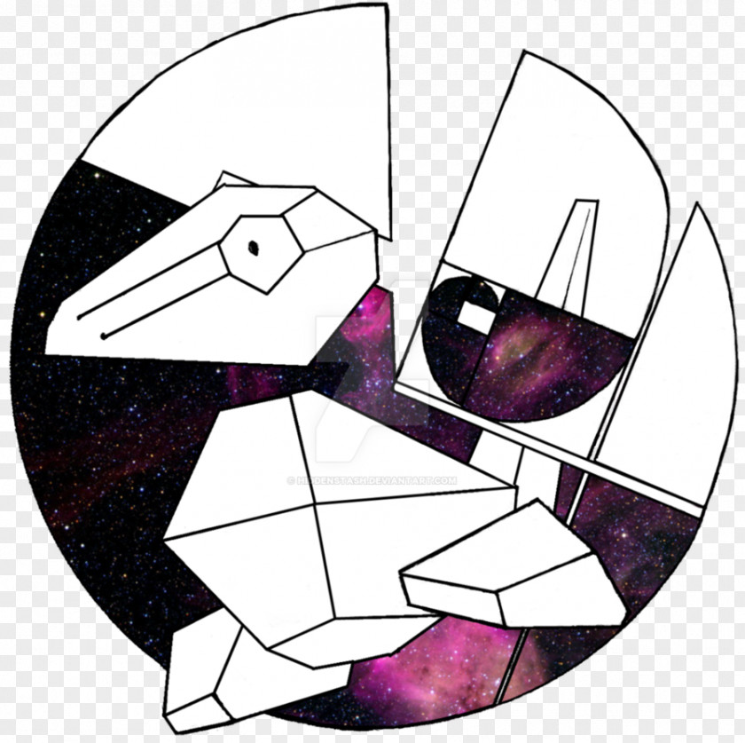 Geometric Polygonal Art Ratio Latias PNG